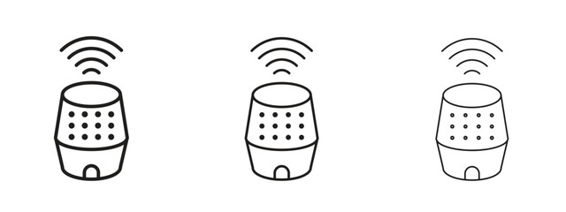 Smart speaker icon for Graphic Design Projects