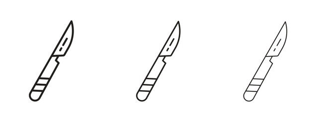 Scalpel icon for Graphic Design Projects