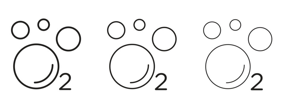 Oxygen O2 icon for Graphic Design Projects