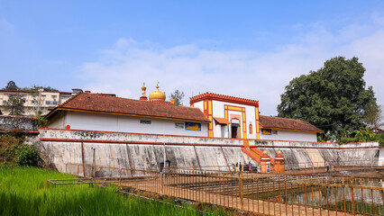 Obraz premium Historic Shree Omkareshwar temple , is a Hindu temple located in Madikeri city, Coorg, India