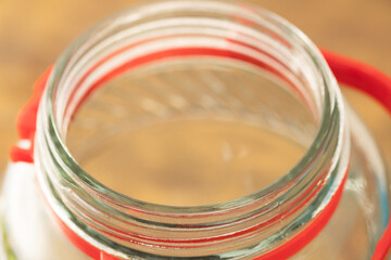 梅酒を漬ける為のガラス瓶