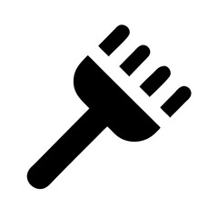 Hair brush icon vector illustration