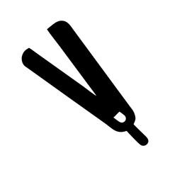Hair straightener icon vector illustration