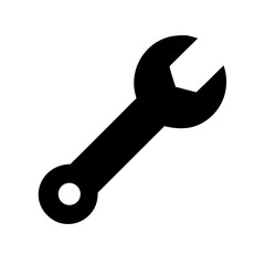 Spanner icon vector illustration