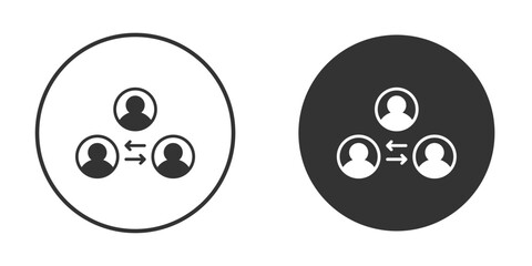 Coordinate icon vector clipart in black colors. suitable for graphic work