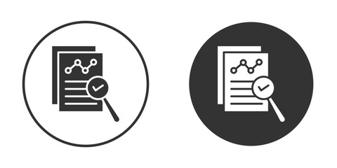 Auditors icon vector clipart in black colors. suitable for graphic work