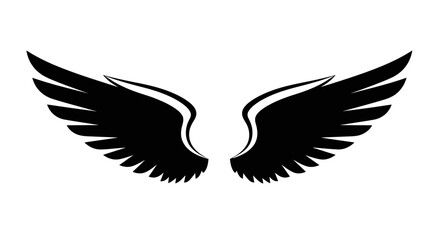 Vector downloadable vector wings illustration for graphic design projects and creative applications online now