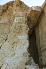 Rock formations at Theodore Roosevelt National Park, North Dakota, USA