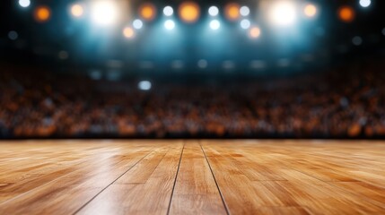 Excitement fills the modern basketball arena during championship tournament