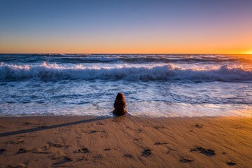 A child's quiet reflection in a vast, dynamic beach setting. Youth psychology. Unpacking callous youth behaviors: insights from child psychiatry experts. Unemotional traits. Behavior traits.