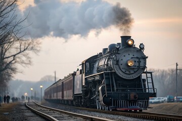 old steam train