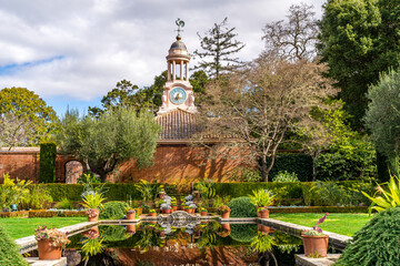 Clock Tower in Filoli Garden, California