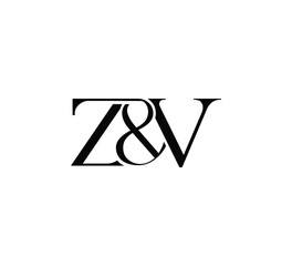 Elegant Serif  WITH & Monogram Logo Template – Minimal Business Branding ZV