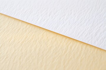 Cream and White Paper Texture Background - Minimalist Design