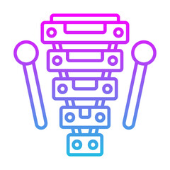 Xylophone Icon