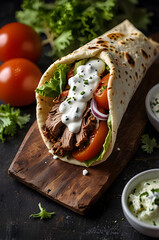 Classic Lamb Gyro Wrap
