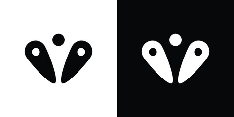 Pinball icon vector, filled flat sign, solid pictogram. Symbol, logo illustration. © Annimo