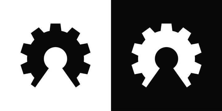 Open source icon vector, filled flat sign, solid pictogram. Symbol, logo illustration.