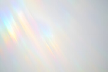 Abstract Rainbow Light Effect - Minimalist Background