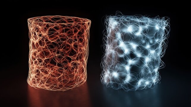 Visualization shows the changes in microstructure of alloy foils before and after plasma tempering, highlighting grain pattern transformation and increased strength