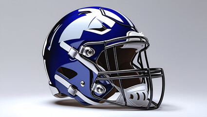 Fototapeta premium Modern football helmet illustration