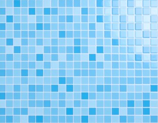 Fototapeta premium Blue Mosaic Tile Pattern