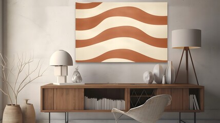 Minimalist 70s Organic Shapes