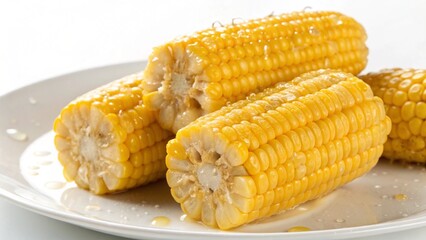 corn on a plate