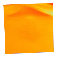Orange Post It Sticky Note
