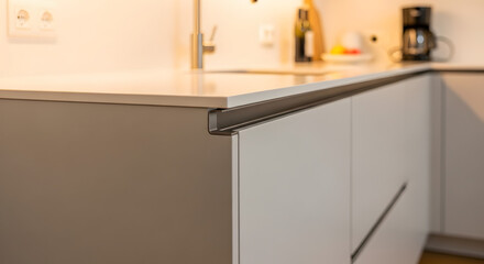 modern kitchen interior with kitchen