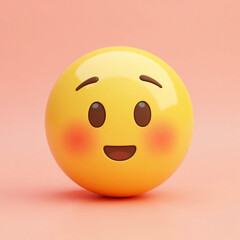 Fototapeta premium smiley face with smile icon