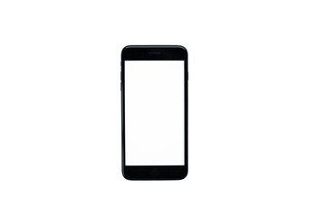 Mobile phone with white background 