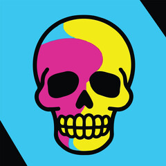 Skull is ancient relic.eps