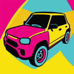 The car is small.eps