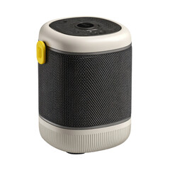 Compact Bluetooth Speaker with Stylish Design on white background
