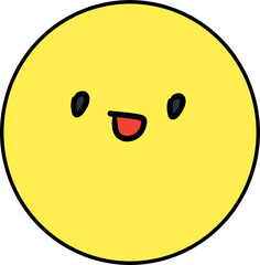 Fototapeta premium 노란 보름 달 