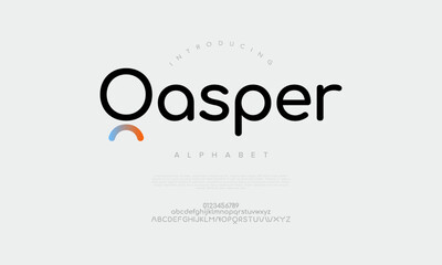 Clean rounded sans serif font with a minimal touch, excellent for startups, tech, and digital branding
