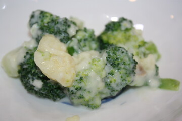 Broccoli Potato Mayonnaise Salad