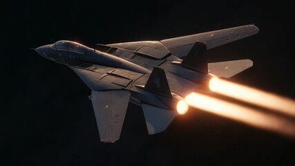 Grumman F-14 Tomcat in Flight