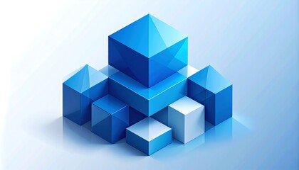 Obraz premium Abstract geometric shapes