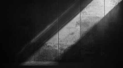 Dark room, sunlight streaks