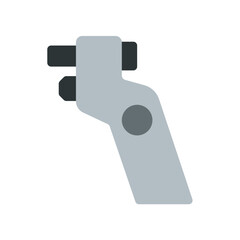 tonometer simple flat icon illustration