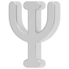 3D Psi Icon