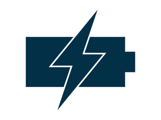 Fast charging icon. Technology glyph icon. Solid vector icons concept. Flat vector illustration.