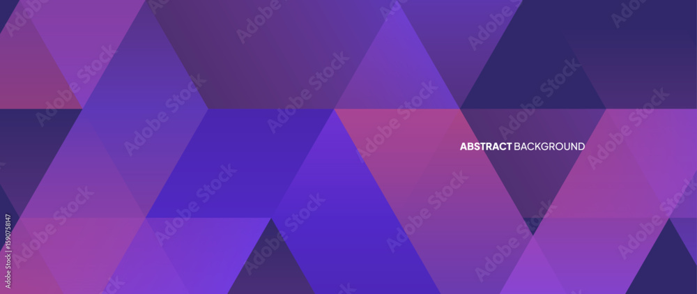 Poster purple background abstract pattern of overlapping squares with boxes suitable for banner templates, 