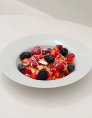 yogurt with berries