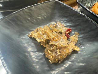 Spicy Marinated Small Fish Korean Banchan Side Dish