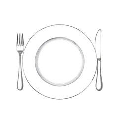 Elegant minimalist tableware arrangement with transparent elements presenting fine dining concepts