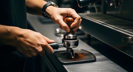 Crafting Perfection with Espresso Machine in Busy Urban Environment