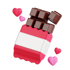 Chocolate Bar 3D Icon